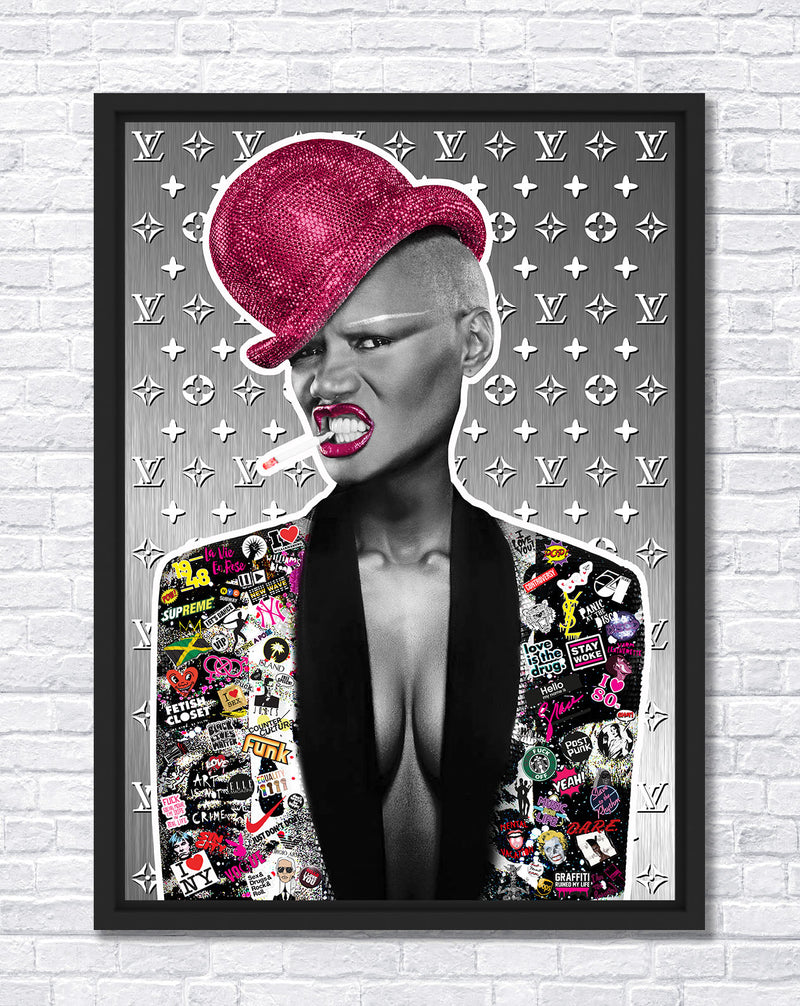 Grace-Jones - Aluminium - Medium - The Postman