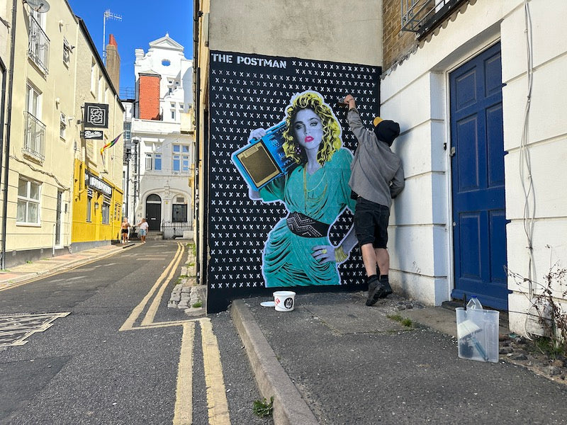Madonna - Large - Projector Frame - The Postman