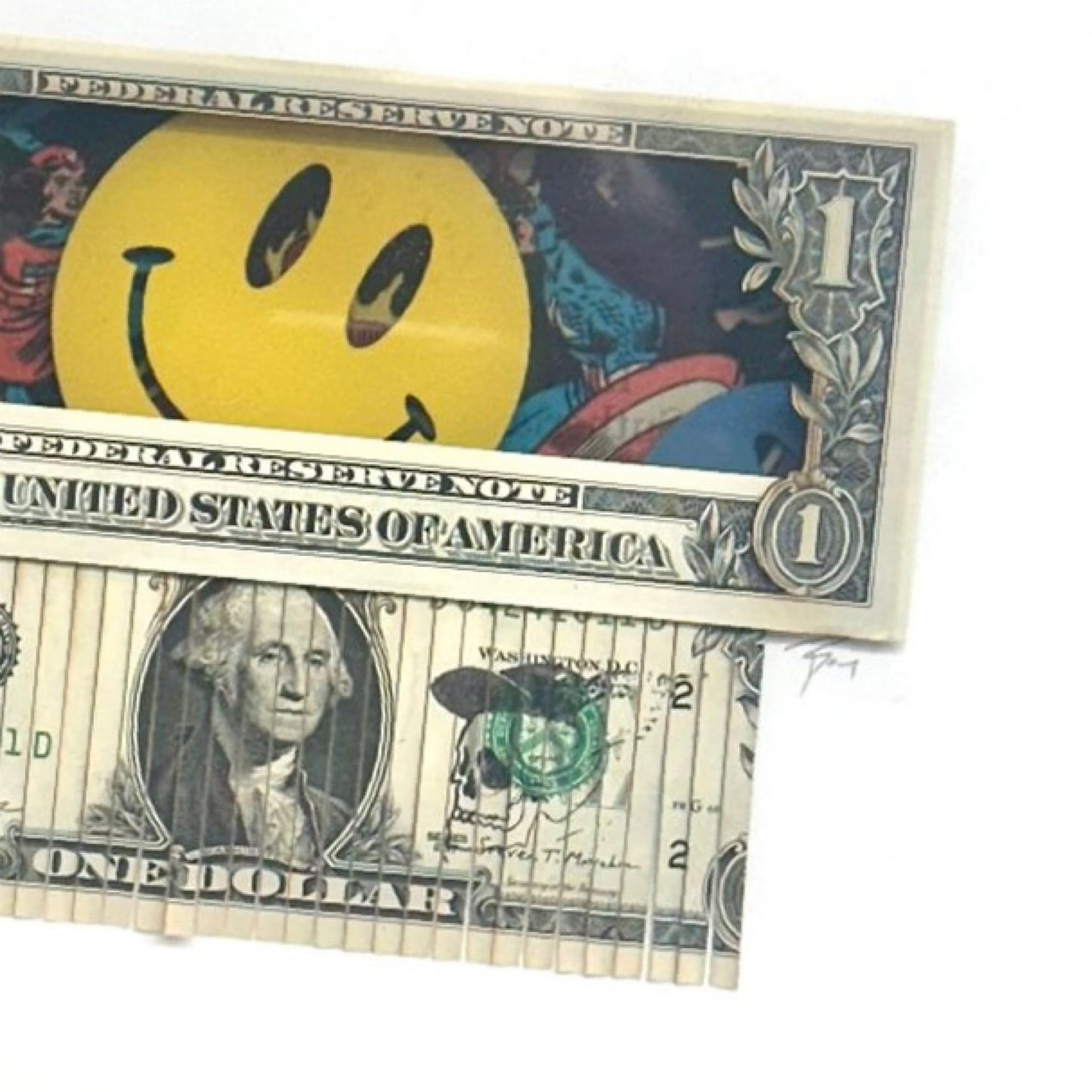 Behind The Smile - Shredded Note Yellow by TBOY