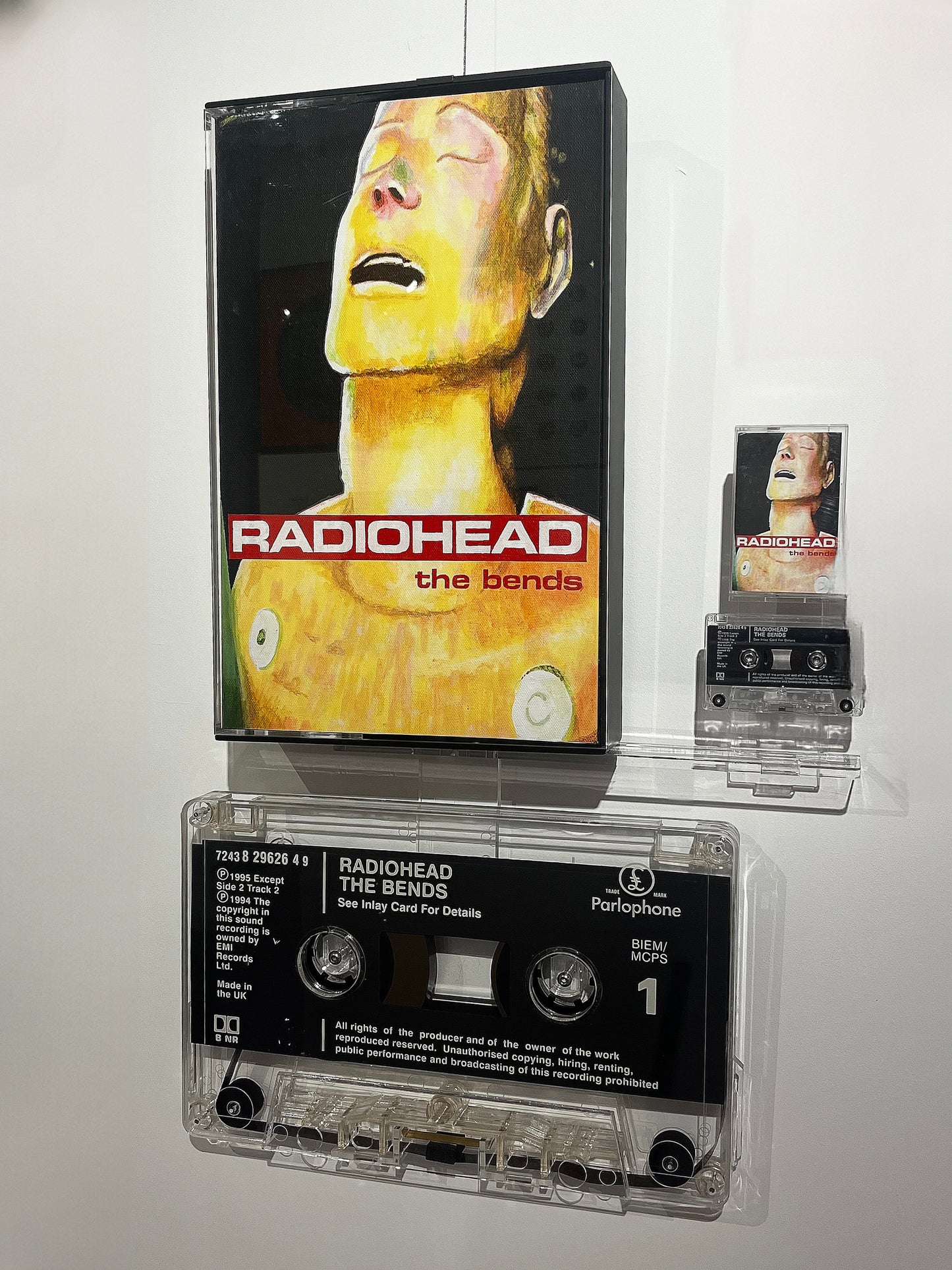 Original Giant Cassette – Radiohead, The Bends - Chris Barton