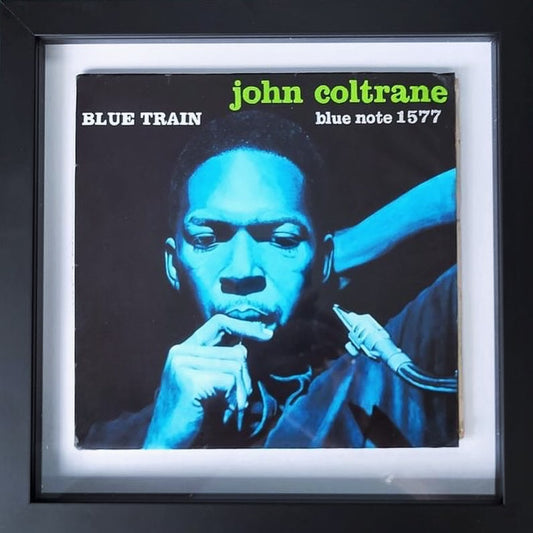 Blue Train - John Coltrane - Mini Album Painting Print - Mark Wade