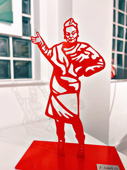 Vivienne Westwood Steel Sculpture - Roman Lokati