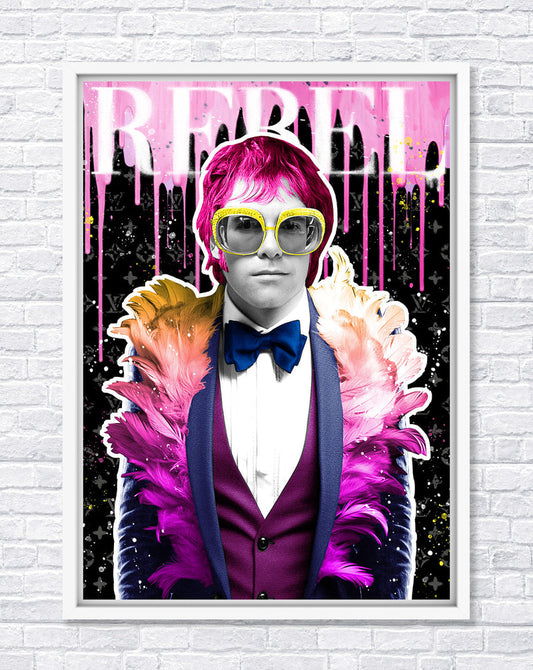 Elton John - Rebel Series - Medium - The Postman