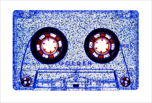 Heidler & Heeps Tape Collection - All That Glitters is Golden Blue - C-Type Print