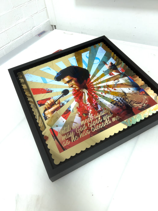 Elvis - Golden Mirrored Stamp - Sannib