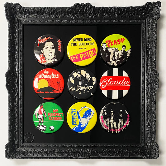 Punks Not Dead Vol III - Original Resin Badges - Tape Deck Art.