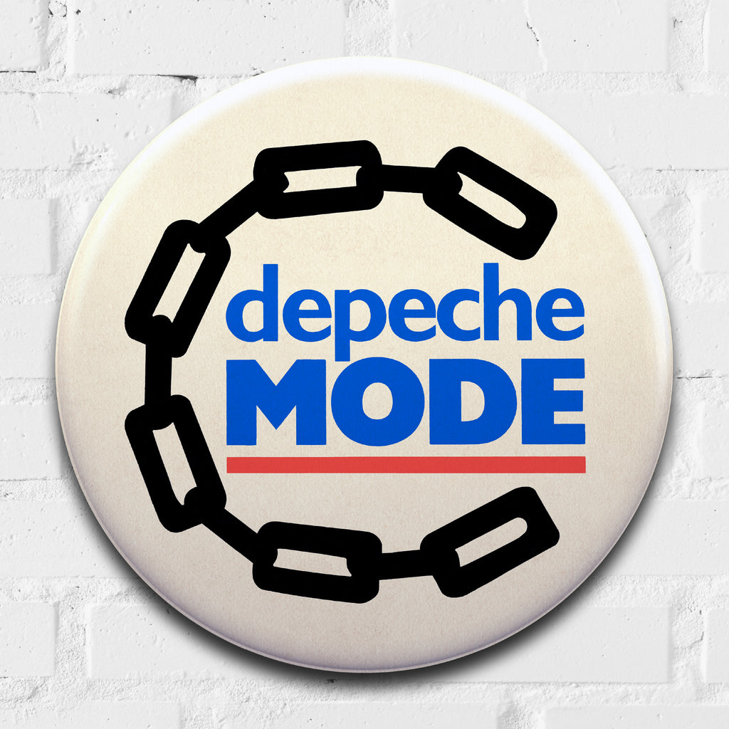 Depeche Mode - Large Resin Badge - Tape Deck Art.