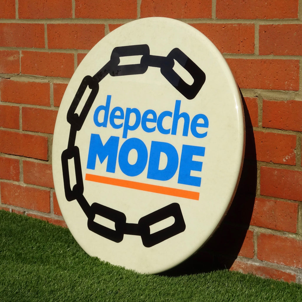 Depeche Mode - Large Resin Badge - Tape Deck Art.