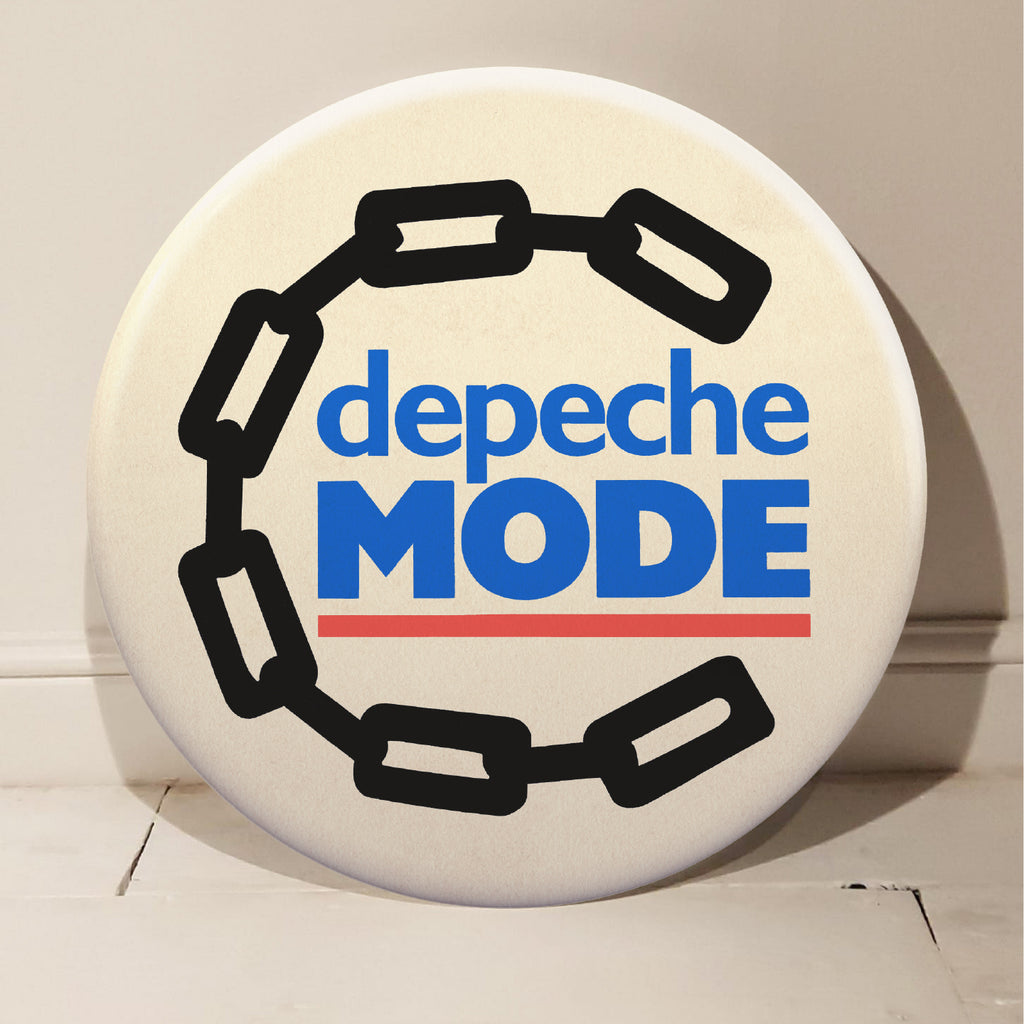 Depeche Mode - Large Resin Badge - Tape Deck Art.