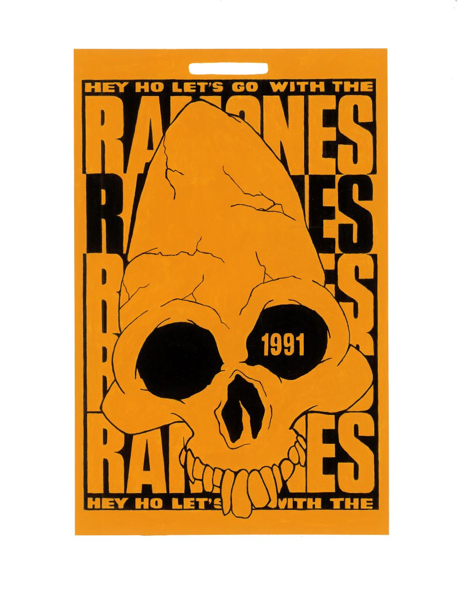 BACKSTAGE TOUR PASSES: THE RAMONES by Horace Panter