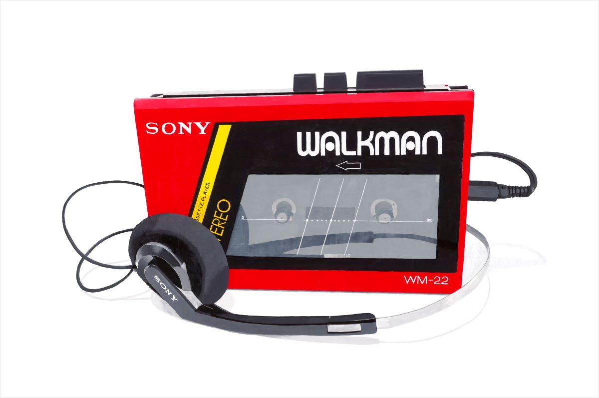 RED WALKMAN by Horace Panter