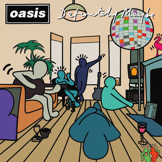 Oasis Definitely Maybe Album Cover LARGE by TBOY