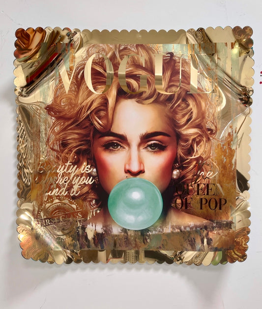 Madonna - Queen of Pop - Mirrored Stamp - Sannib
