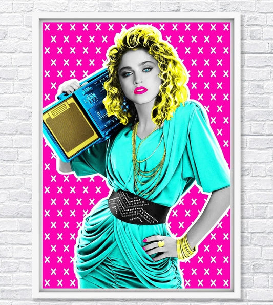 Madonna - Large - Projector Frame - The Postman
