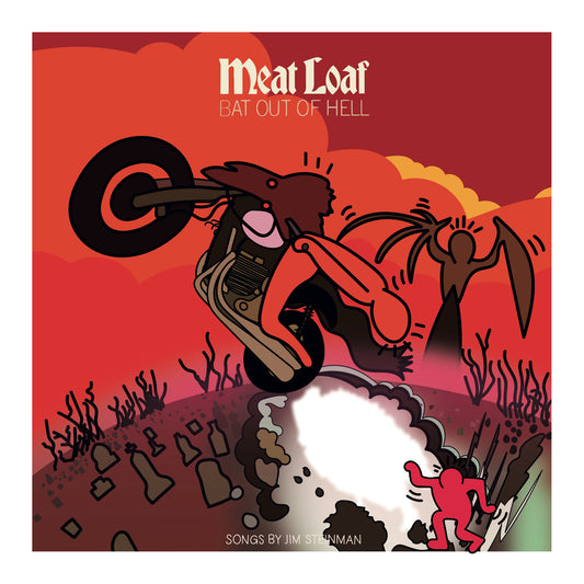 Meatloaf Bat Out of Hell Album Cover by TBOY