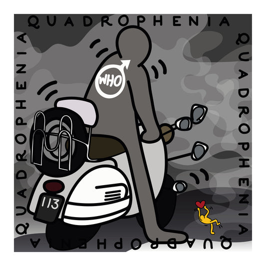 The Who Quadrophenia Album Cover by TBOY
