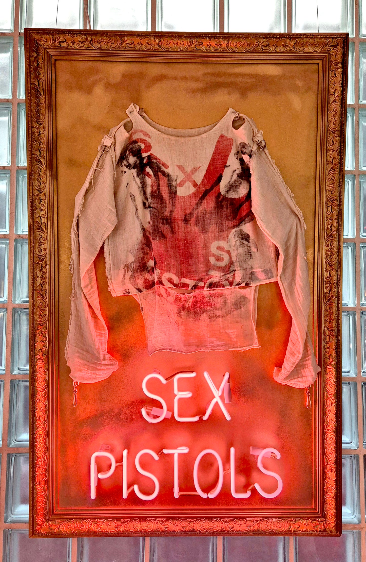 SEX PISTOLS Neon with Original Vivienne Westwood Top - Illuminati Neon