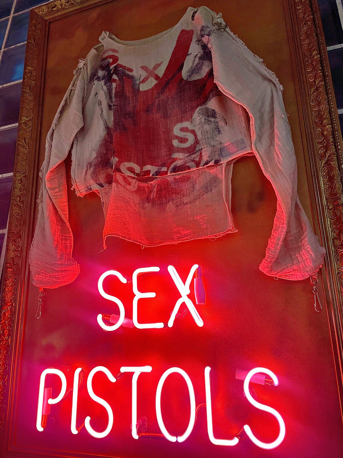 SEX PISTOLS Neon with Original Vivienne Westwood Top - Illuminati Neon