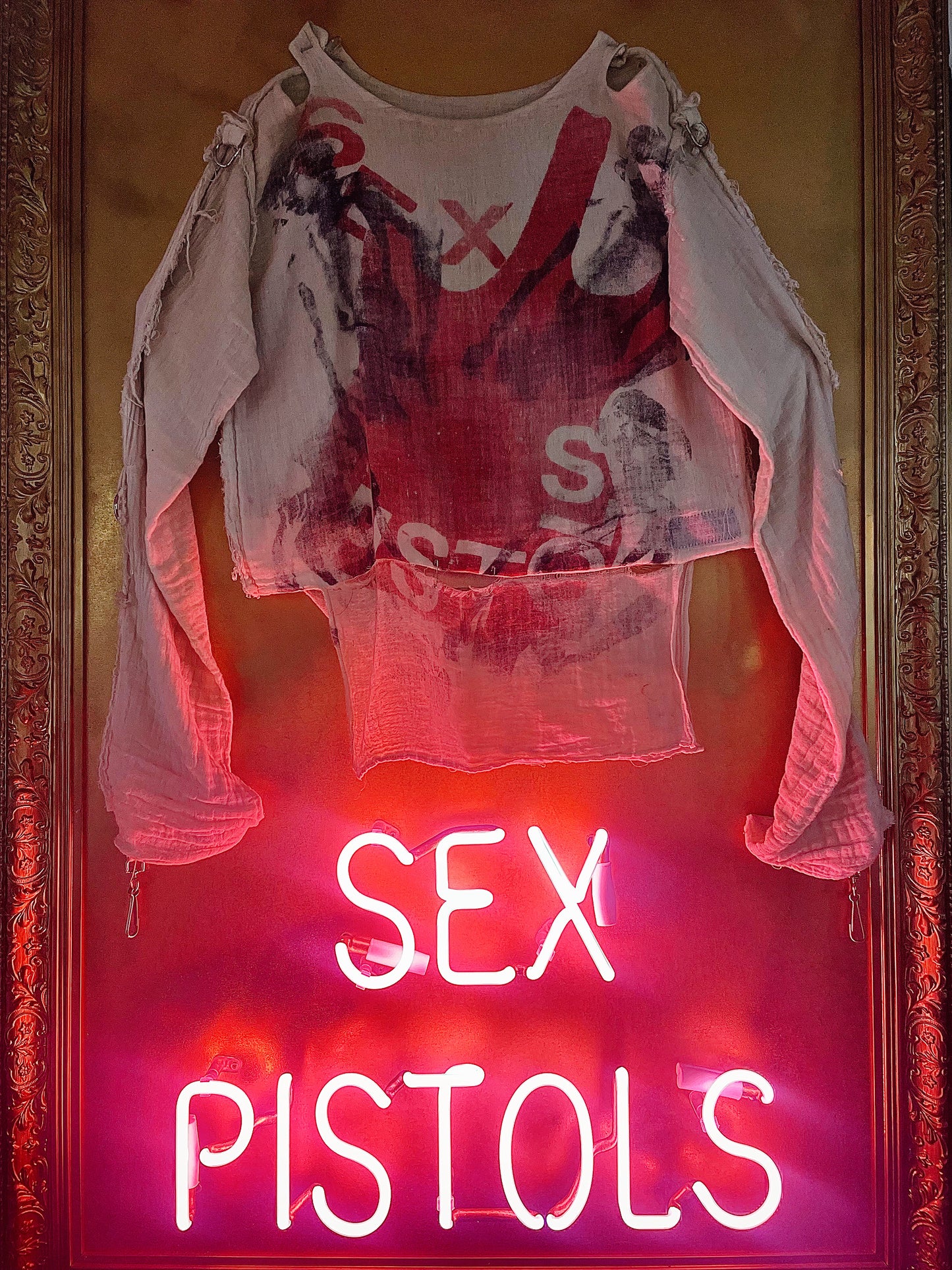 SEX PISTOLS Neon with Original Vivienne Westwood Top - Illuminati Neon