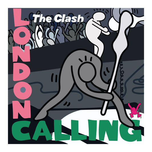 The Clash London Calling Album Cover by TBOY