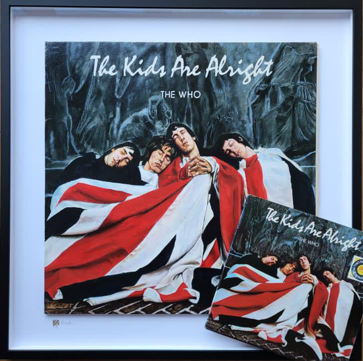 The Who - The Kids Are Alright - Original Album Painting - Mark Wade
